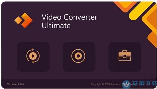 Apeaksoft Video Converter Ultimate(视频转换工具)中文破解版  v2.0.10