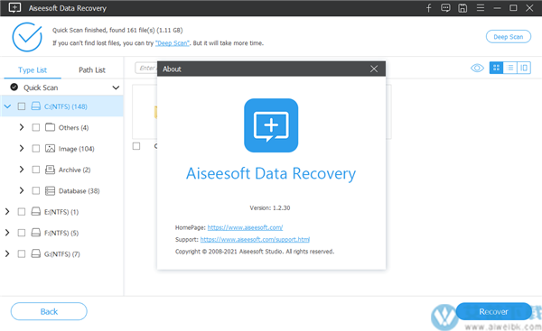 Aiseesoft Data Recovery(数据恢复软件)中文破解版