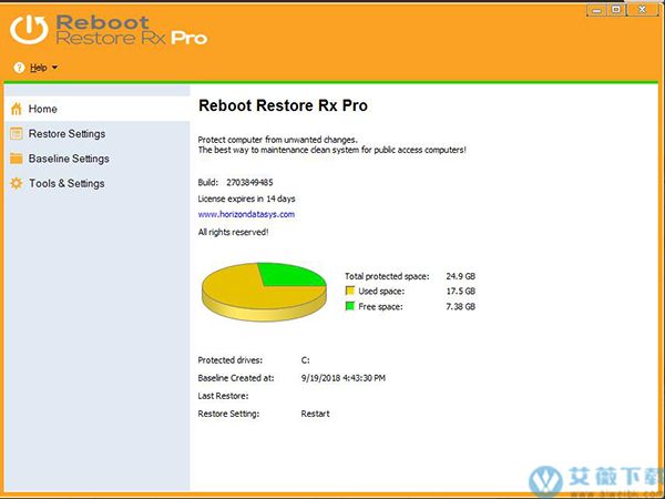 Reboot Restore Rx Pro(系统还原软件) v11.3中文破解版