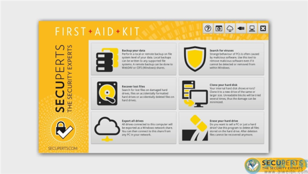SecuPerts First Aid Kit(系统紧急救援工具)最新破解版
