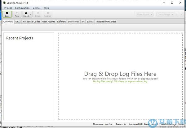 Screaming Frog Log File Analyser v4.5中文破解版