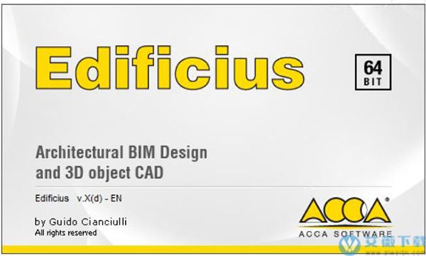 Edificius 3D Architectural BIM Design v14.0.8.29260中文破解版