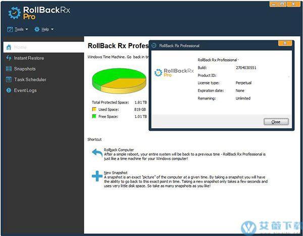 RollBack Rx Professional v12.0完美破解版