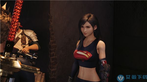 最终幻想7重制版蒂法性感女超人服装MOD v1.0