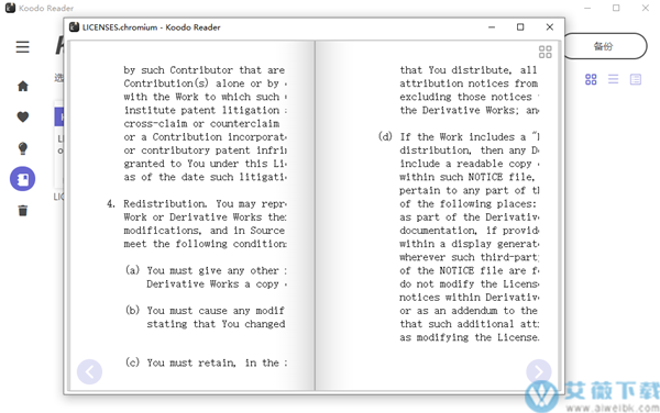 Koodo Reader(电子书阅读器)最新汉化版 v1.4.1