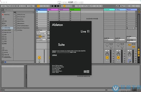 Ableton Live Suite v11.1.1中文破解版