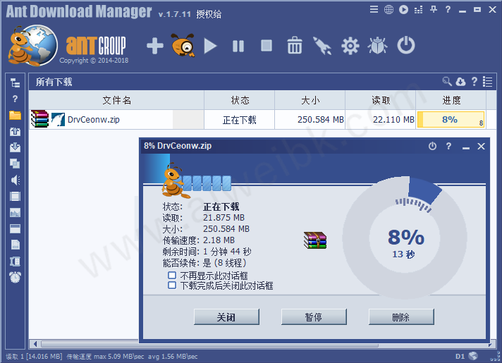 Ant Download Manager Pro注册码