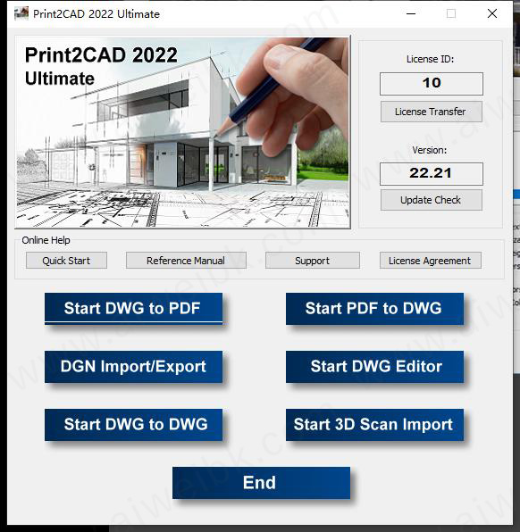 BackToCAD Print2CAD 2022 Ultimate完美破解版