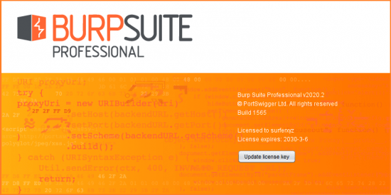 Burp Suite Professional v2020.12.1汉化破解版