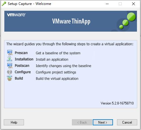 VMware ThinApp Enterprise 5.2.8最新破解版