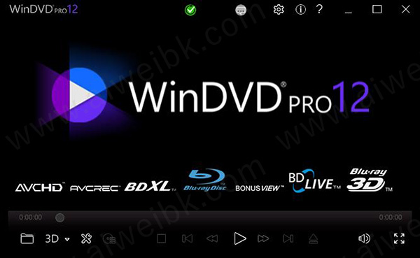 Corel WinDVD Pro v12.0.0.243中文破解版