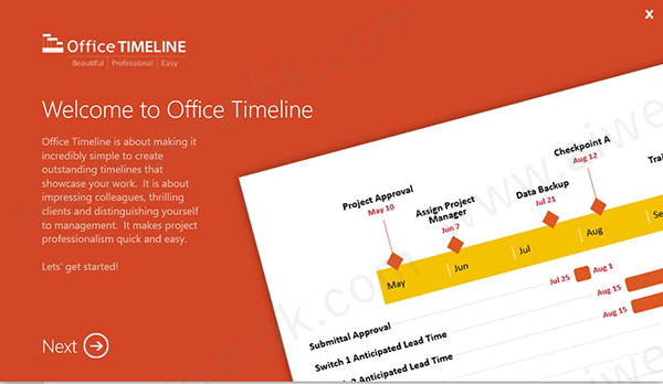 Office Timeline Plus v5.01.00.00破解版