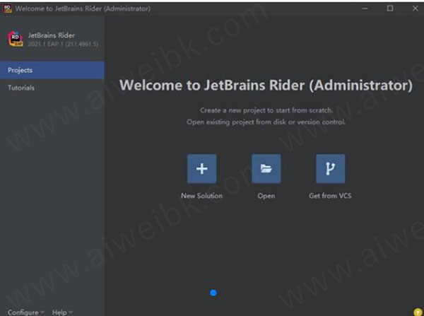 JetBrains Rider 2021.1中文破解版