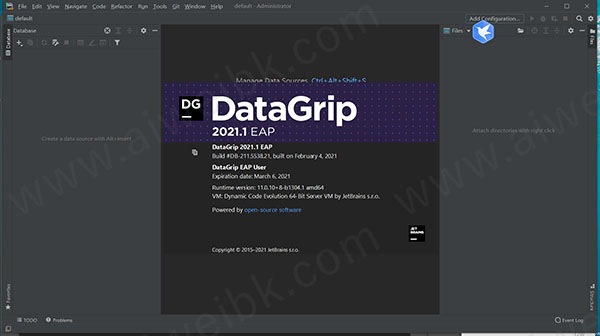 JetBrains DataGrip v2021.1中文破解版