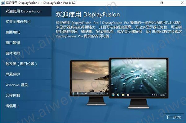 DisplayFusion Pro中文破解版 v8.1.1