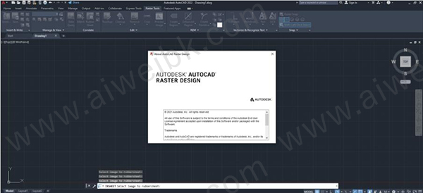 Autodesk AutoCAD Raster Design 2022中文破解版