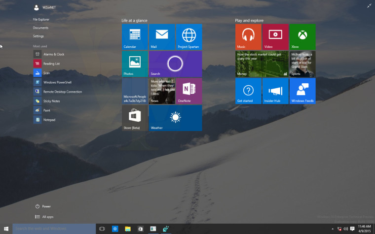 Windows 10 Build 10056
