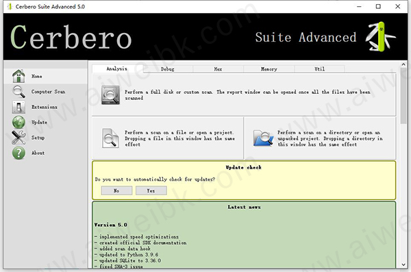 Cerbero Suite Advanced v5.0.0破解版